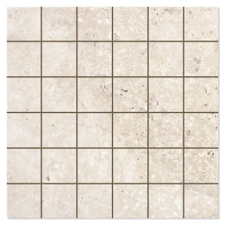 Mosaikkflis <strong>Stenhamra</strong>  Lys Grå Matt 30x30 (5x5) cm